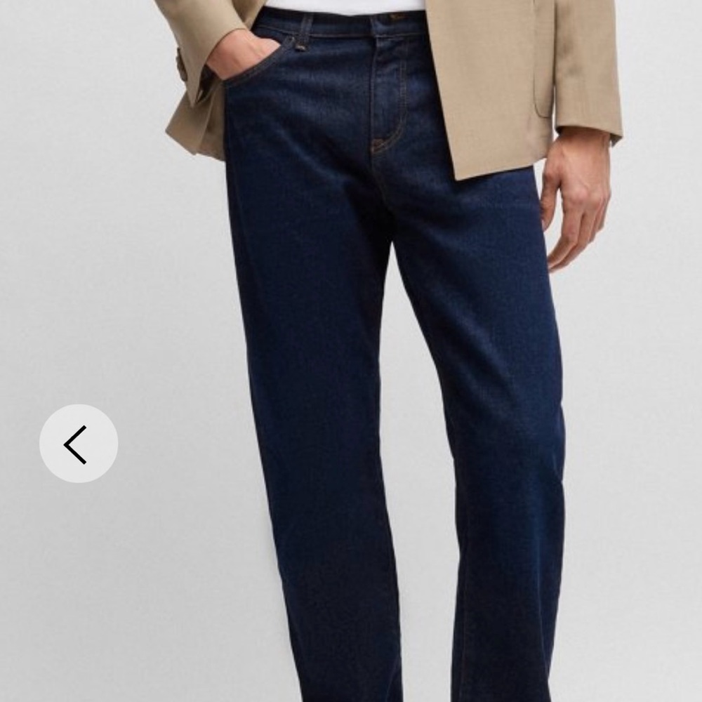 BOSS HUGO BOSS Regular fit Jeans in dark blue - Picture 2 of 10